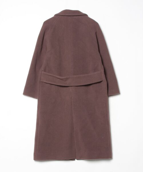 「green label relaxing」 チェスターコート 36 ブラウン レディース_画像2