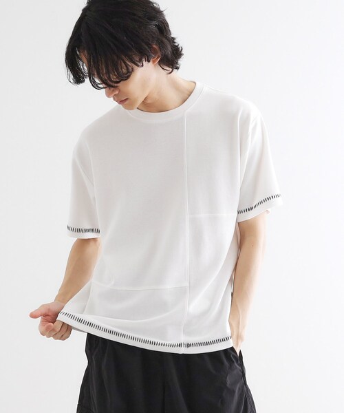 tk.TAKEO KIKUCHI（ティーケータケオキクチ） tシャツ ブラインド