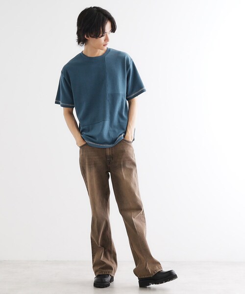 tk.TAKEO KIKUCHI（ティーケータケオキクチ） tシャツ ブラインド