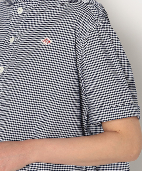 DANTON 半袖シャツ 38 ダークグレー Danton 「DANTON」 半袖シャツ 38 ブラック メンズ : ZOZOTOWN