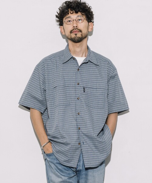 OAKLEY ネイビー ショートスリーブシャツ 6FB Foxfire シャツ Foxfire/フォックスファイヤー 別注