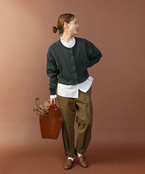 PAR ICI（パーリッシィ） ブラウス シャツ グランジウォッシュ