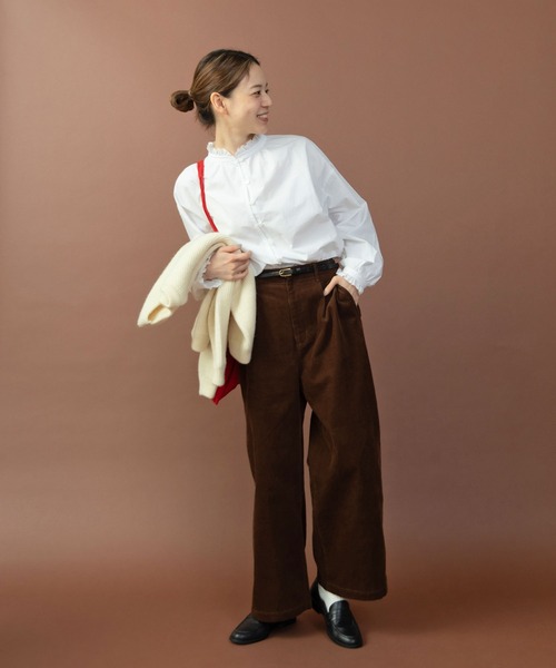 PAR ICI（パーリッシィ） ブラウス シャツ グランジウォッシュ