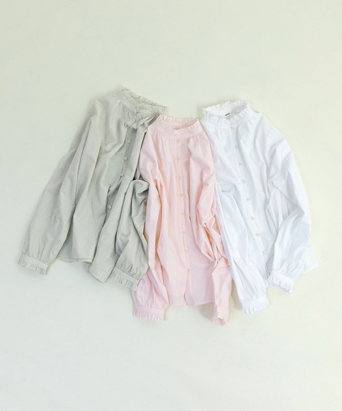 PAR ICI（パーリッシィ） ブラウス シャツ グランジウォッシュ