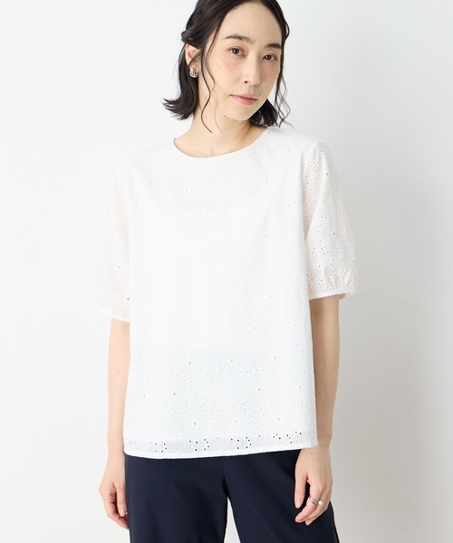 DECOY SINCE 1981 tシャツ 刺繍切替プルオーバー「UVカット