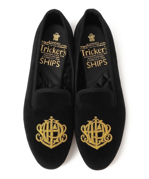 スリッポン 「SHIPS別注」Tricker’s:SHIPS CHURCHILL レディースの画像