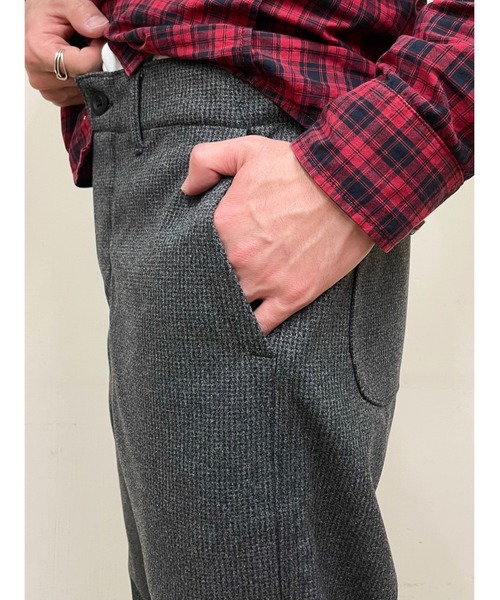 orSlow（オアスロウ） パンツ 別注 ハウンドトゥースツイル フレンチ