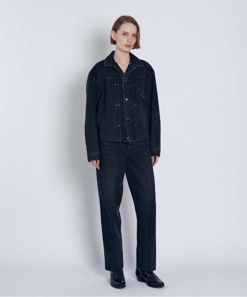 【パンダ】TANAKA デニムジャケット TANAKA（タナカ） デニムジャケット gジャン THE JEAN JACKET