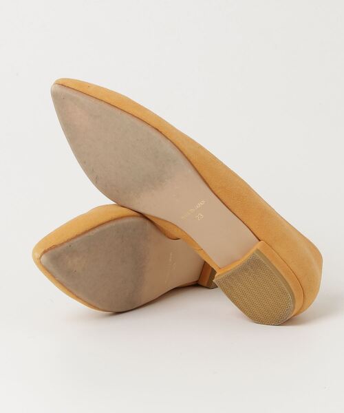 「Boisson Chocolat」 フラットパンプス 23cm イエロー レディース_画像3