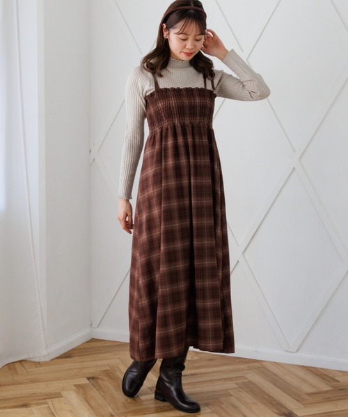 flower ワンピース シックチェックワンピース : ZOZOTOWN Yahoo!店