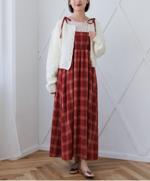 flower ワンピース シックチェックワンピース : ZOZOTOWN Yahoo!店