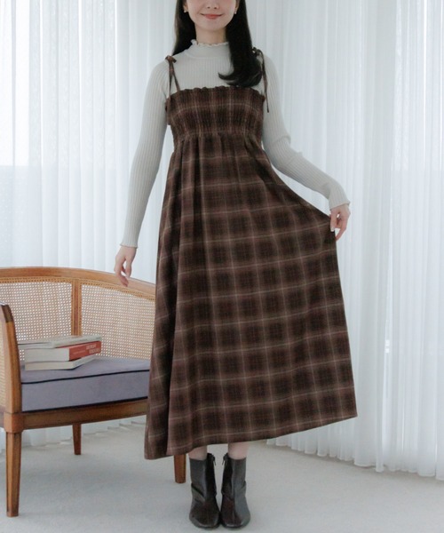 flower ワンピース シックチェックワンピース : ZOZOTOWN Yahoo!店