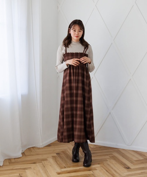 flower ワンピース シックチェックワンピース : ZOZOTOWN Yahoo!店