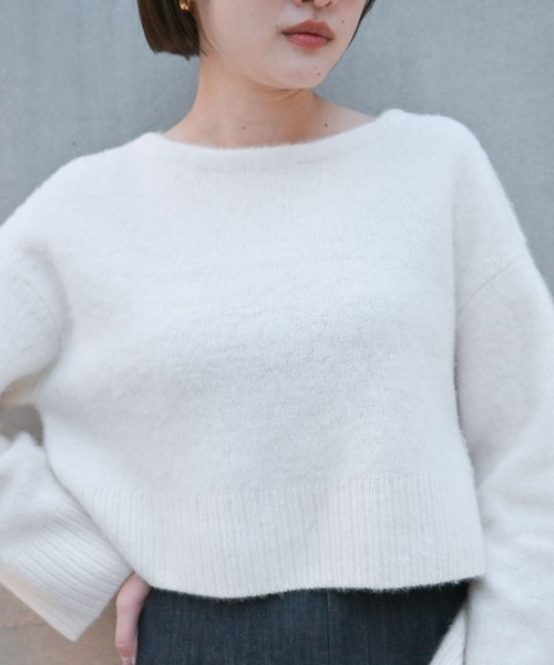 カリテ❤︎ニット qualite（カリテ） ニット セーター スカラップレースニット