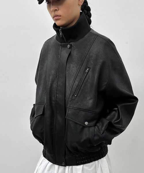 BLACKUP レザージャケット BLACKUP（ブラックアップ） レザージャケット ライダース 「MADE