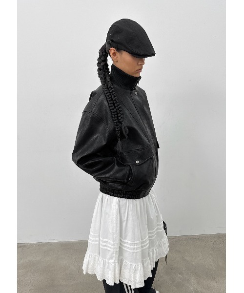 BLACKUP（ブラックアップ） レザージャケット ライダース 「MADE