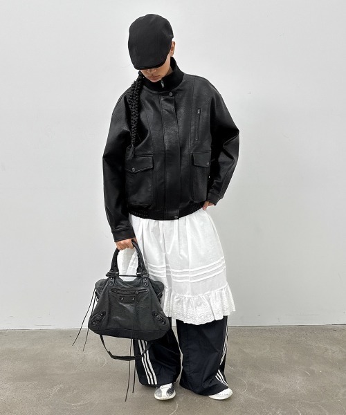 BLACKUP（ブラックアップ） レザージャケット ライダース 「MADE