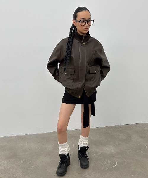 BLACKUP（ブラックアップ） レザージャケット ライダース 「MADE