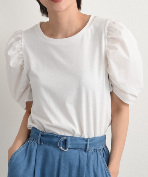 「INTERPLANET」 半袖カットソー FREE ブラック レディース_画像2