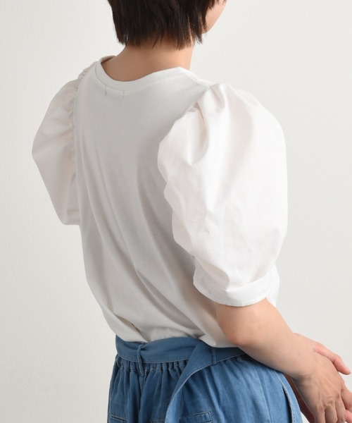 「INTERPLANET」 半袖カットソー FREE ブラック レディース_画像4