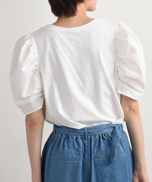 「INTERPLANET」 半袖カットソー FREE ブラック レディース_画像5