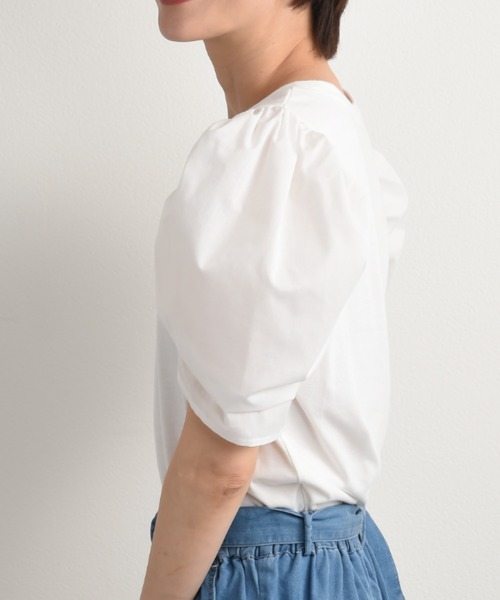 「INTERPLANET」 半袖カットソー FREE ブラック レディース_画像6