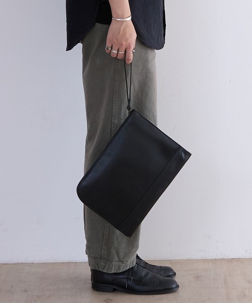 BICASH（ビカーシ） クラッチバッグ レザー 2WAYクラッチバッグ(B824
