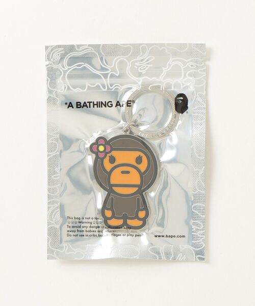 A BATHING APE（アベイシングエイプ） キーホルダー BABY LISA METAL
