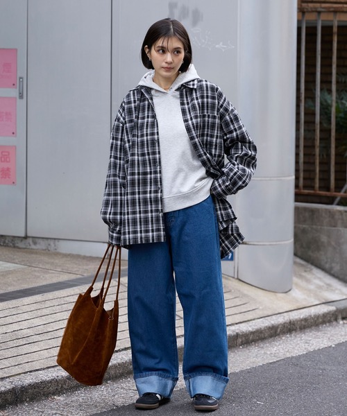 ハイウェスト デニム ルーズ チノパンツ ボーイフレンドデニム ハイウェスト デニムパンツ チノパン ボトムス