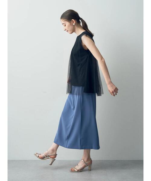 「YECCA VECCA」 タイトスカート M ライトベージュ レディース_画像8