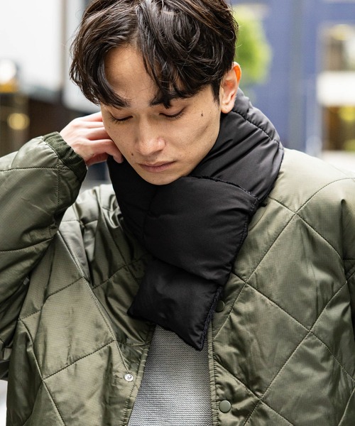 LAKOLE（ラコレ） マフラー バイカラー中綿マフラー / 576288 メンズ