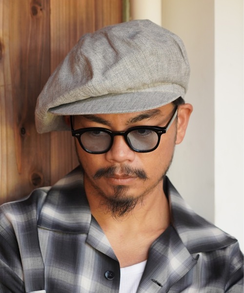 Mr.FATMAN 「MRFATMAN」 キャスケット L ブルー メンズ : ZOZOTOWN