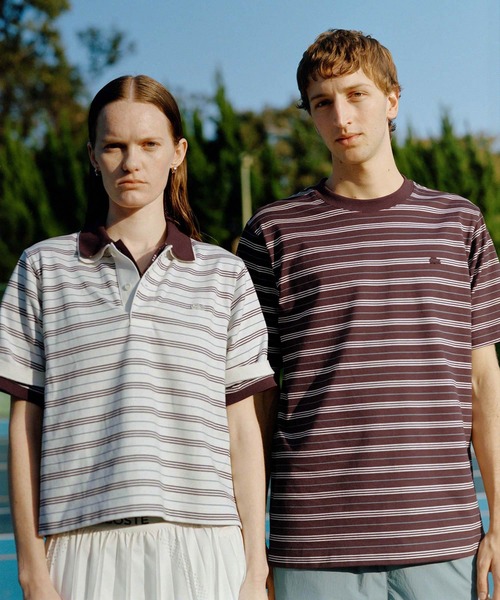 「LACOSTE」 半袖ポロシャツ 36 ブルー系その他4 レディースの画像