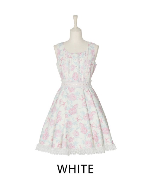mellfymemory Rosy Floral Angelic ワンピース mellfy memory（メルフィーメモリー） ワンピース Rosy Floral Angelic