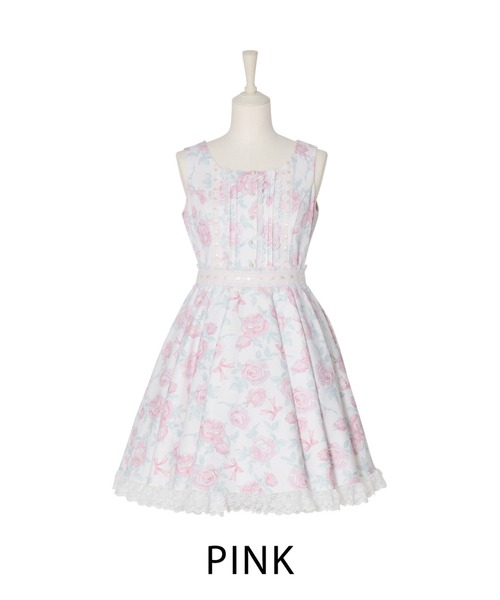 mellfymemory Rosy Floral Angelic ワンピース mellfy memory（メルフィーメモリー） ワンピース Rosy Floral Angelic