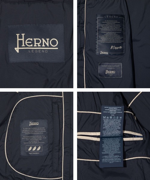 ダウンジャケット ダウン HERNO DOWN JACKET ヘルノ ダウンコート メンズの画像