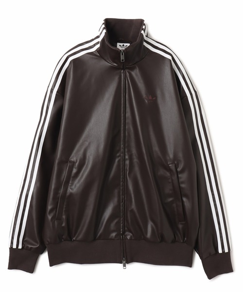 adidas sthree stripes vintage レザージャケット adidas sthree stripes vintage レザージャケット フェイクレザー