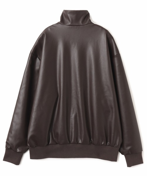 adidas（アディダス） コート ジャケット adidas PLEATHER 3STRIPES