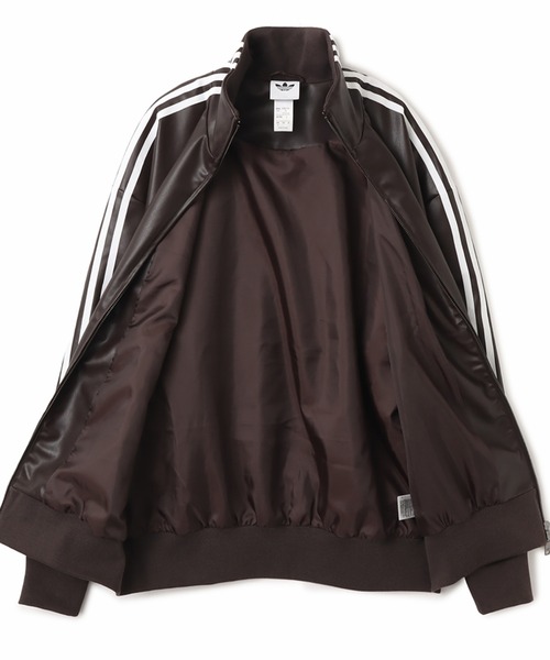 adidas（アディダス） コート ジャケット adidas PLEATHER 3STRIPES