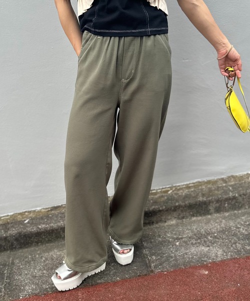 「mi via loca」 デニムパンツ FREE ライトブルー レディース_画像3