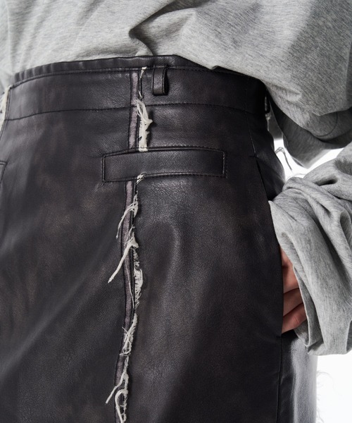 JOSE MOON（ジョゼムーン） スカート FAUX LEATHER TIGHT SKIRT/フォー