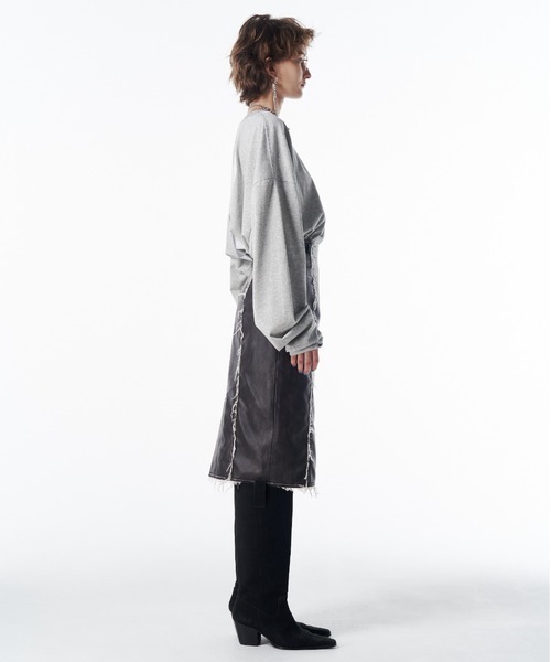 JOSE MOON（ジョゼムーン） スカート FAUX LEATHER TIGHT SKIRT/フォー