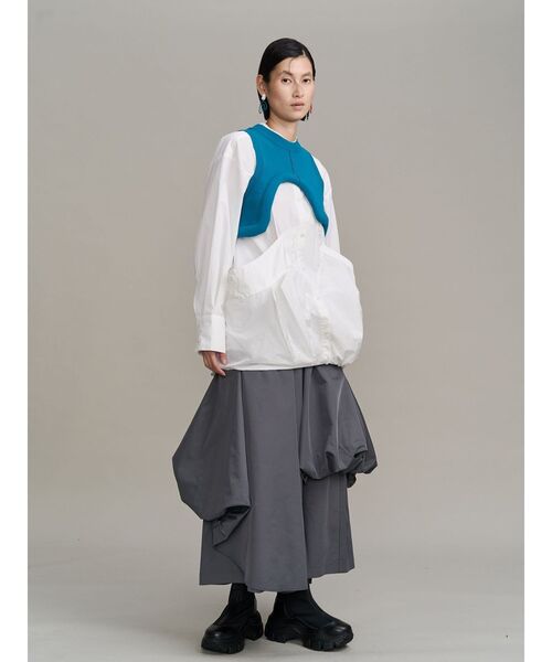 Un3d. パーツドッキングシャツ PARTS DOCKING SH mix UN3D.（アンスリード） ブラウス シャツ DECONSTRUCTION DOCKING SHIRT
