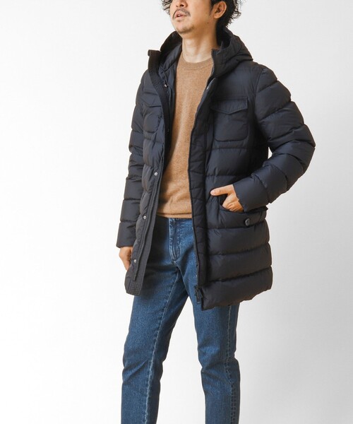 HERNO ダウンジャケットブラック Herno ハイネック ダウンジャケット | ブラック | FARFETCH JP