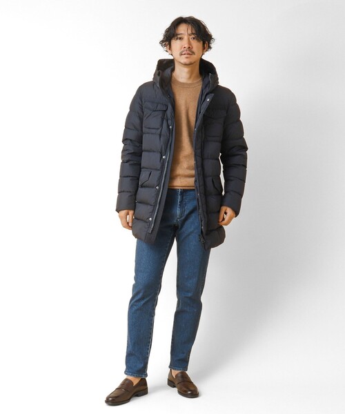 ダウンジャケット ダウン 「HERNO/ヘルノ」4ポケットHOOD DOWN JACKET フードダウンジャケット 25AW メンズの画像