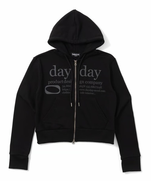 DAY DAY seoul's ジップアップ パーカー DAY DAY seoul's ジップアップ パーカー - メルカリ