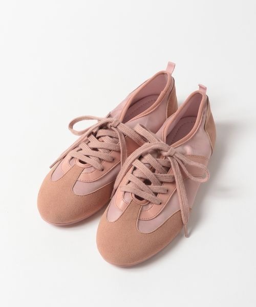 「LOWRYS FARM」 ローカットスニーカー LARGE ピンク レディース_画像3