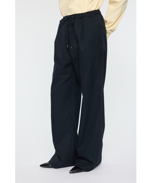 MOUSSY（マウジー） ワイドパンツ スラックス パンツ DRAWSTRING