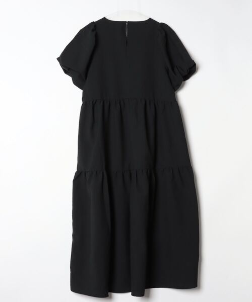 「B:MING by BEAMS」 半袖ワンピース MEDIUM ブラック レディース_画像2