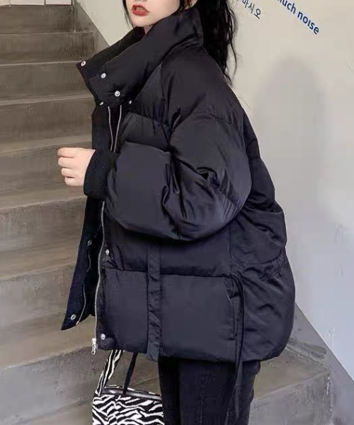 ampm（エーエムピーエム） ブルゾン アウター オーバーカラーダウン